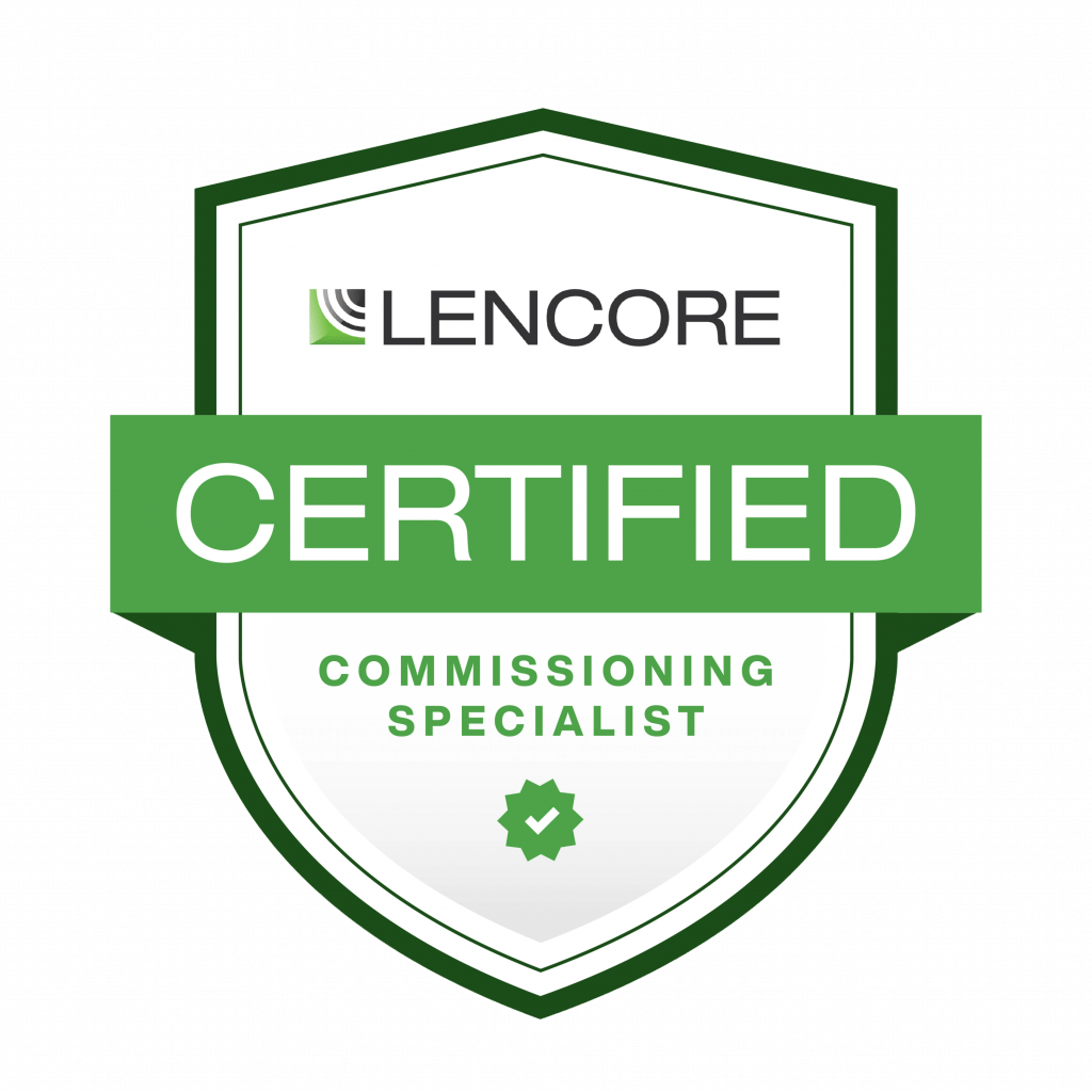 lencore certified commissioning specialist scaled